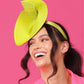 Morgan & Taylor - Alexia Fascinator, Lime Green