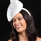 Morgan & Taylor - Alexia Fascinator, White