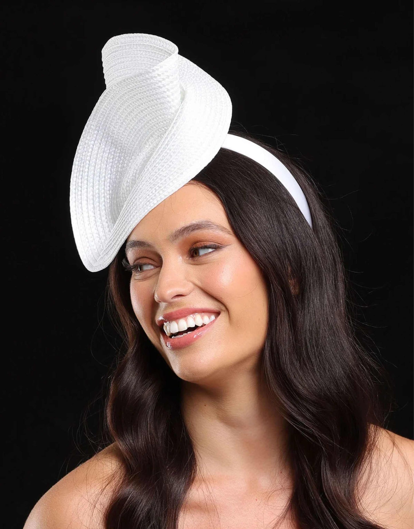 Morgan & Taylor - Alexia Fascinator, White