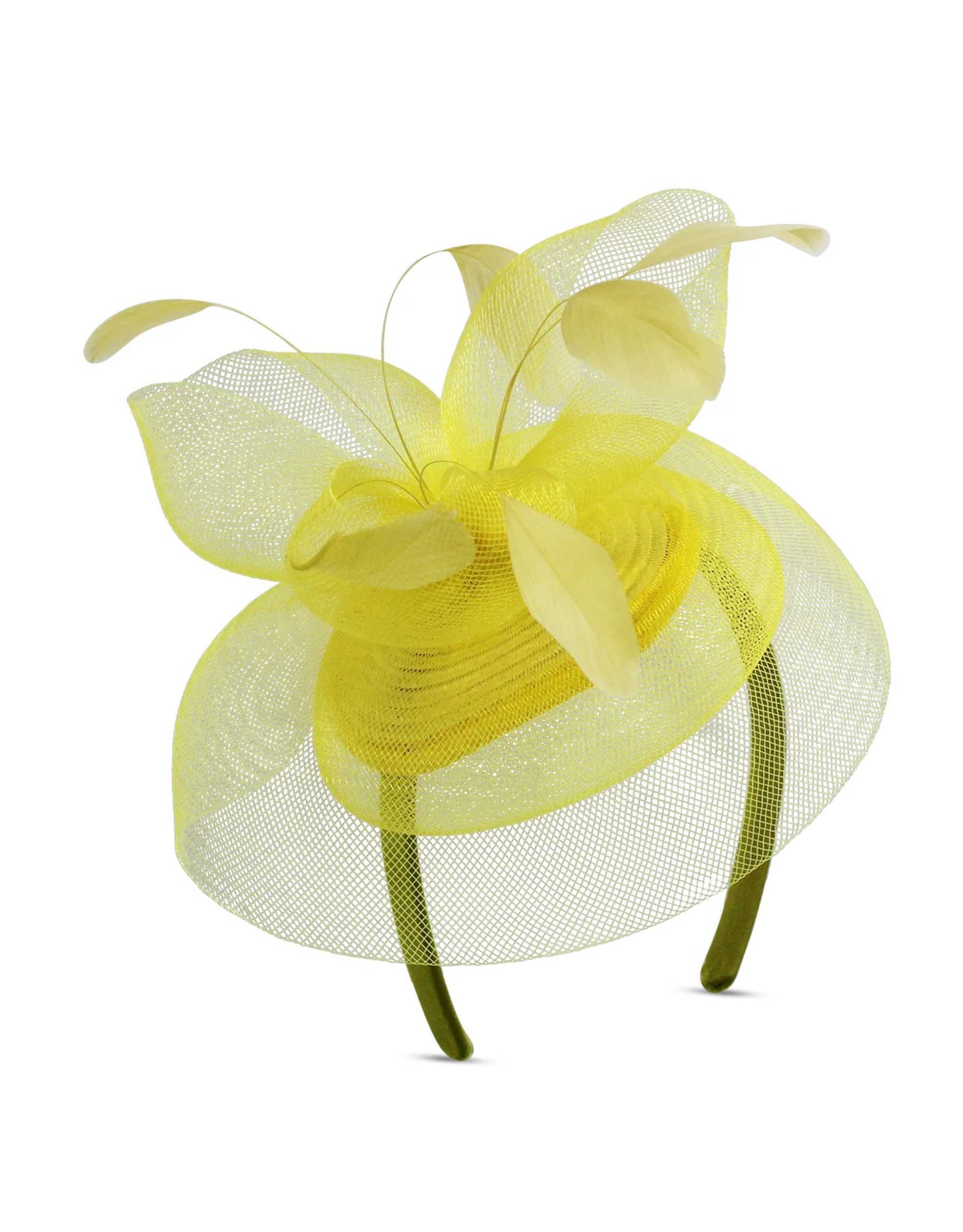 Morgan & Taylor - Elisa Fascinator, Yellow