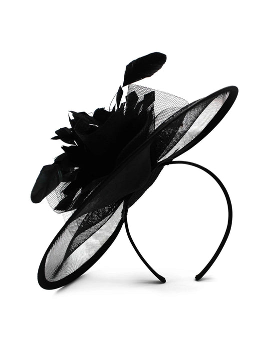 Morgan & Taylor - Sophie Fascinator, Black