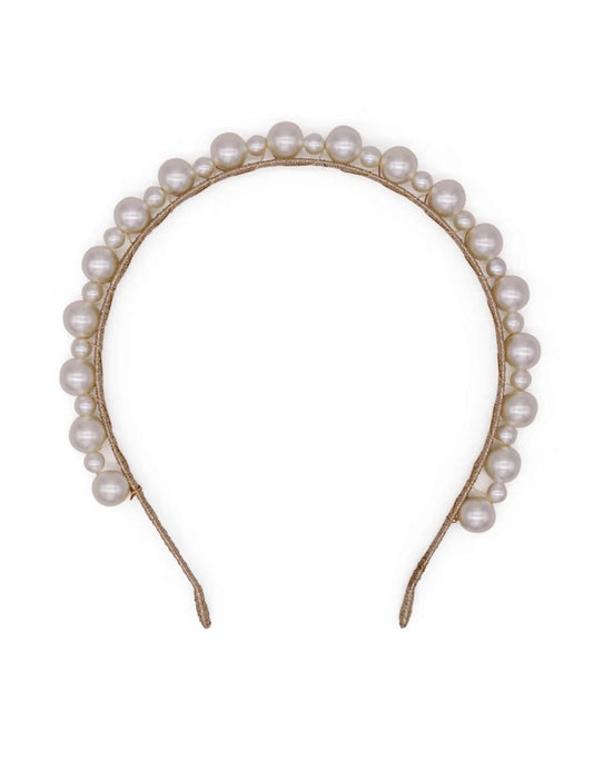 Morgan & Taylor - Perla Headpiece, Pearl