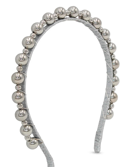 Morgan & Taylor - Penny Headpiece, Silver