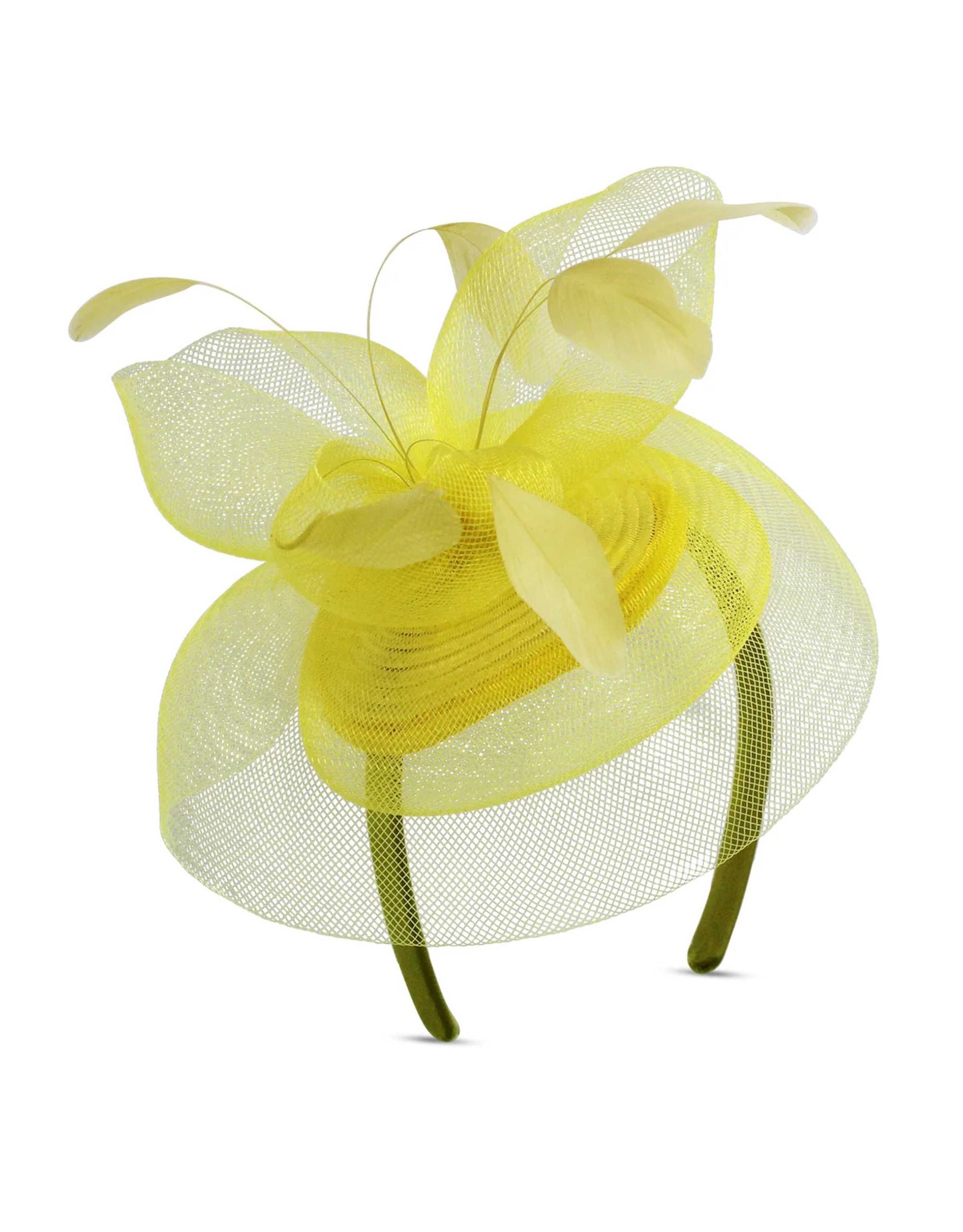 Morgan & Taylor - Elisa Fascinator, Yellow