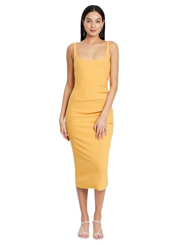 Bec and bridge hotsell yellow midi dress