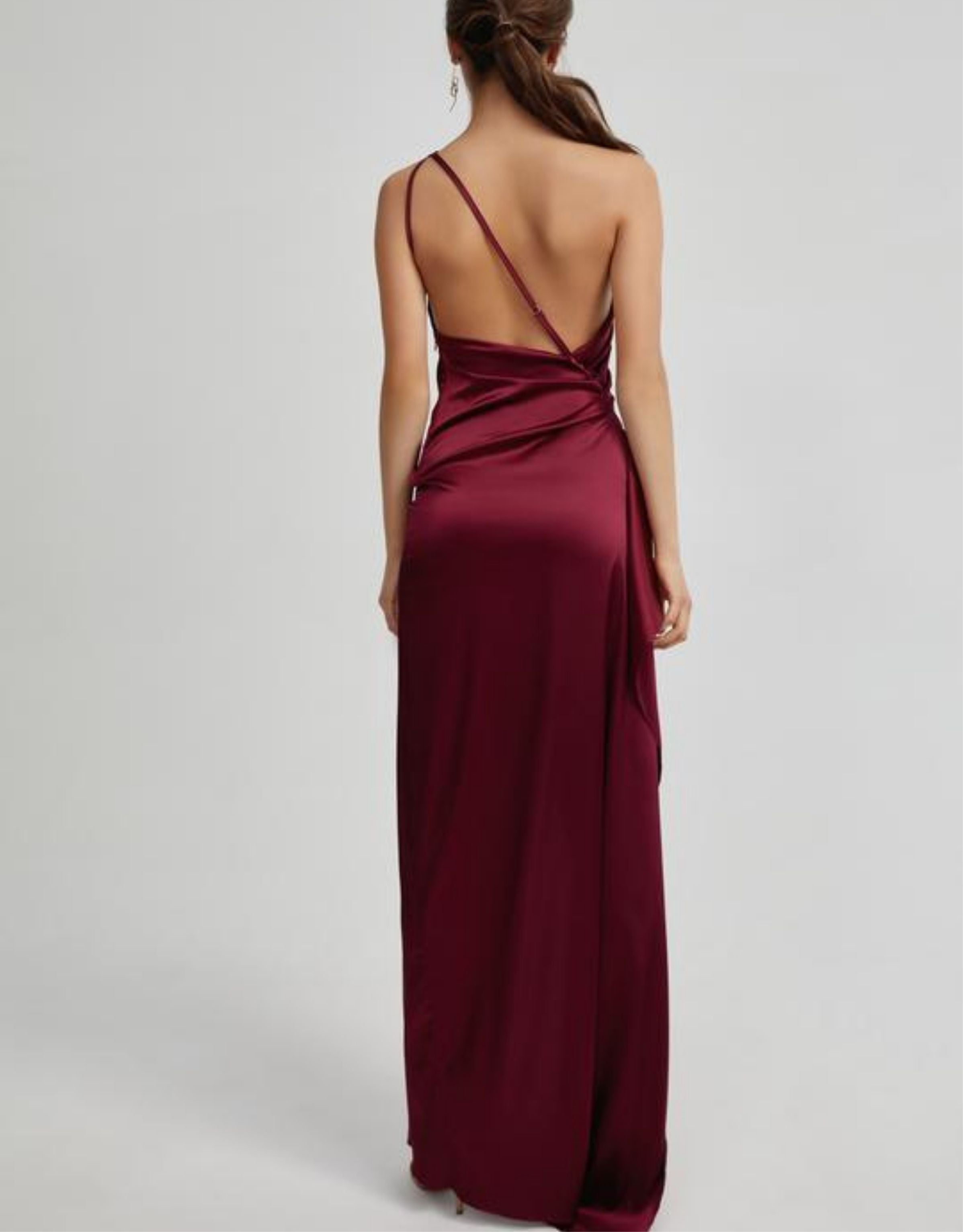 Lexi Samira Dress Burgundy Lucida Boutique Ballarat