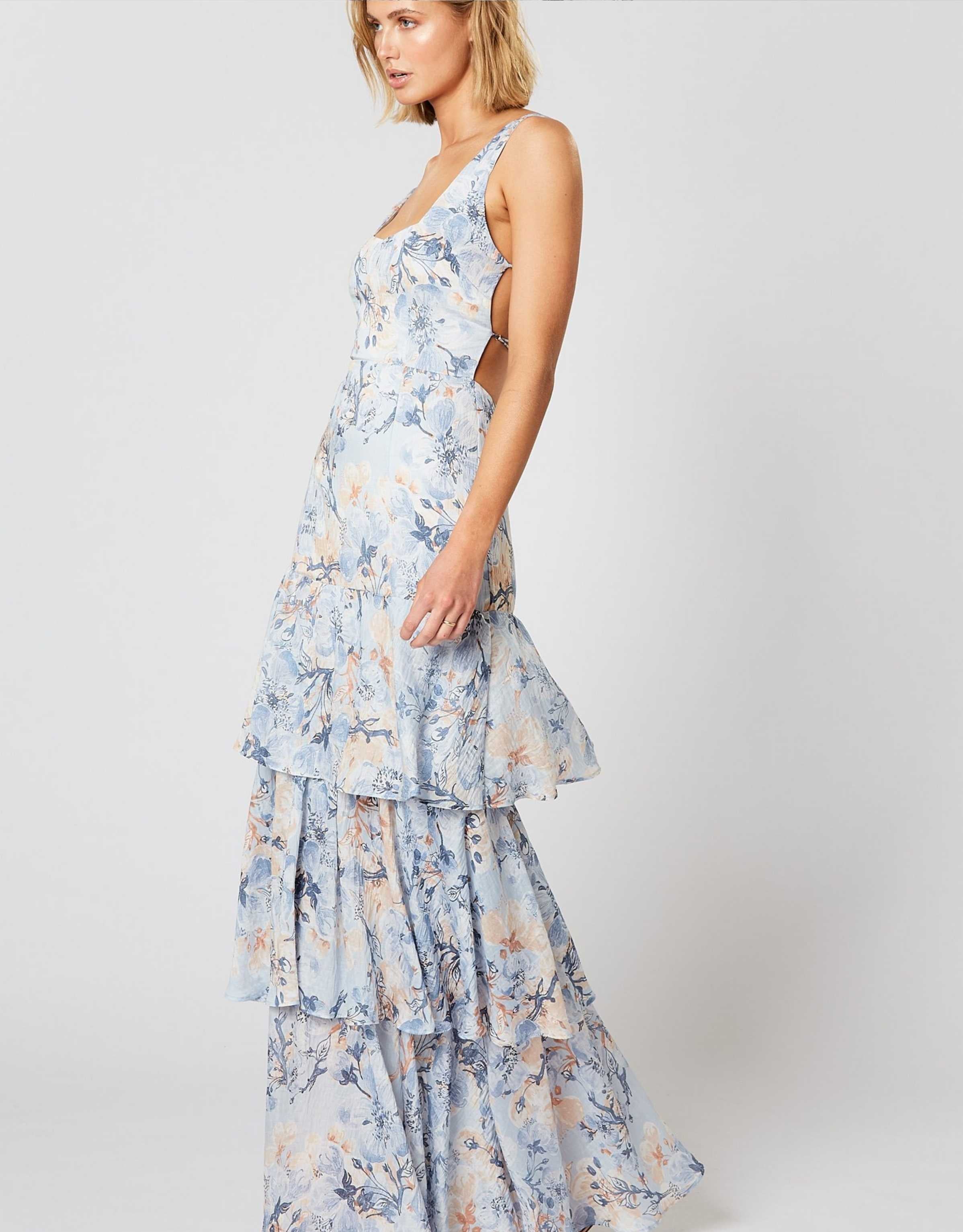 Marina maxi shop in light blue